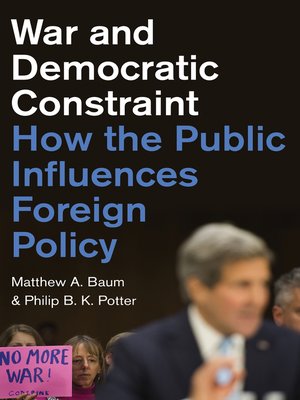 cover image of War and Democratic Constraint